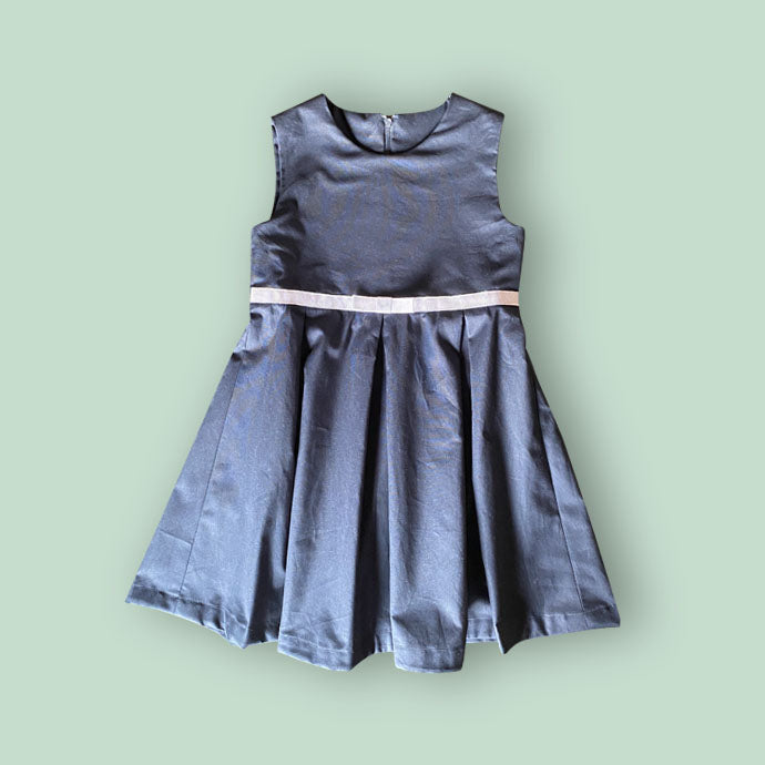 Vestito blu bimba